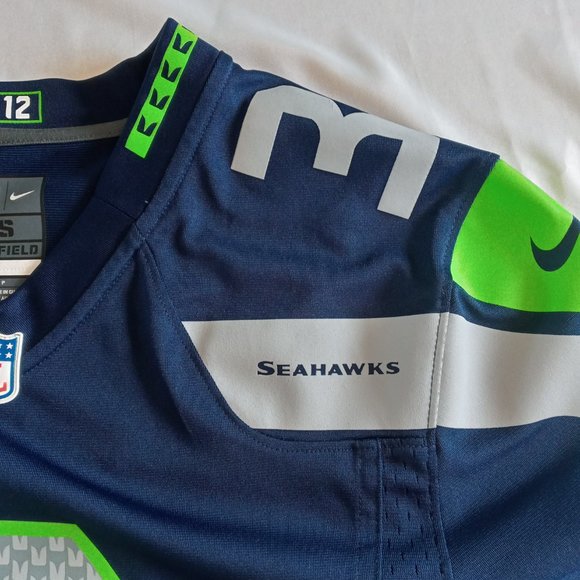 Nike NFL Seattle Seahawks Russell Wilson #3 On Field jersey size small - Picture 10 of 12